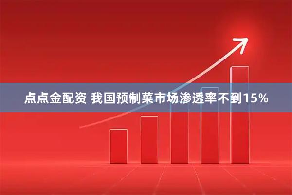 点点金配资 我国预制菜市场渗透率不到15%